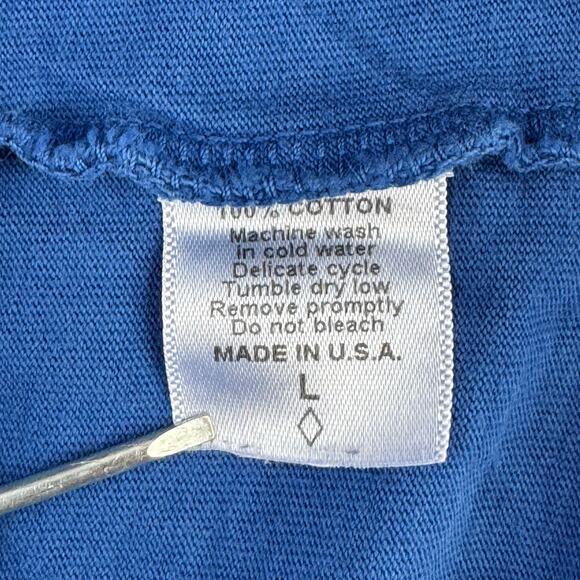 Chubbies Blue Admirals Club Sky’s Out Tights Out Sleeveless Tank Top Size Large - Picture 8 of 12